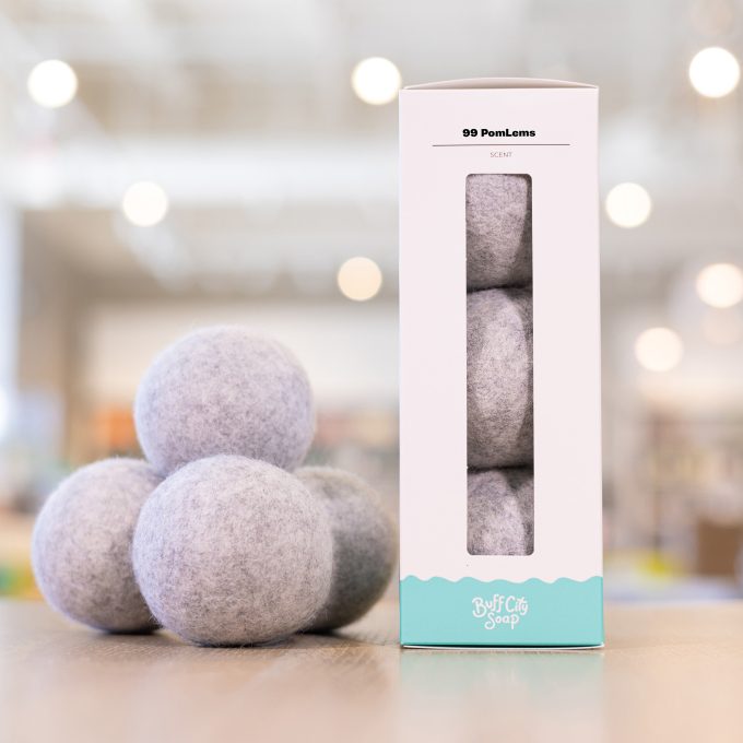 99 PomLems Wool Dryer Balls (Set of 3)