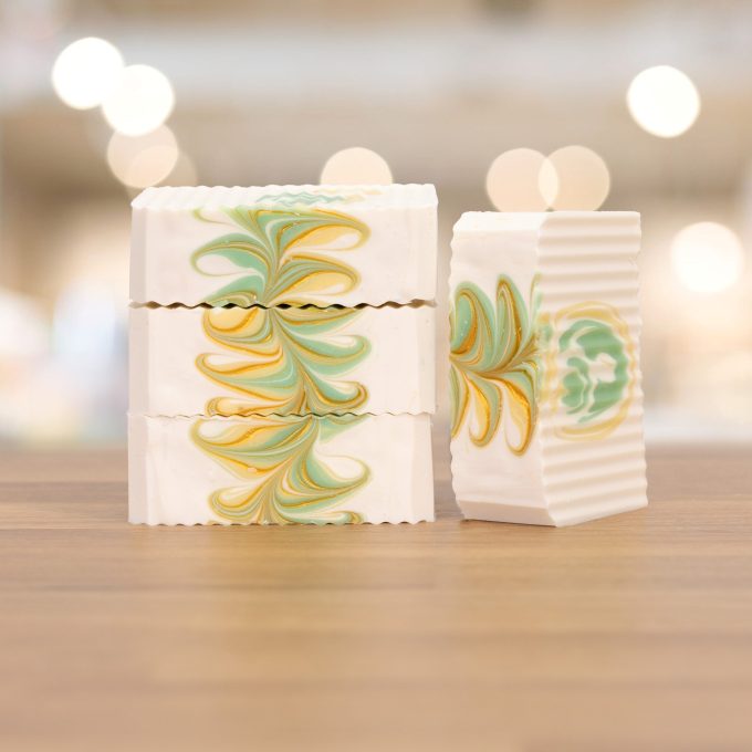 Lemongrass + Eucalyptus Shea Butter Soap