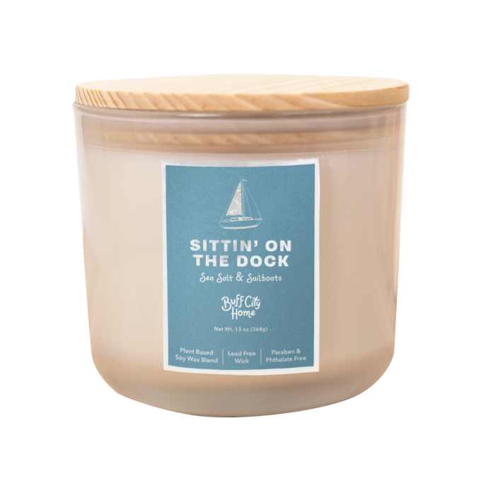 Sittin' On the Dock 2-Wick Candle