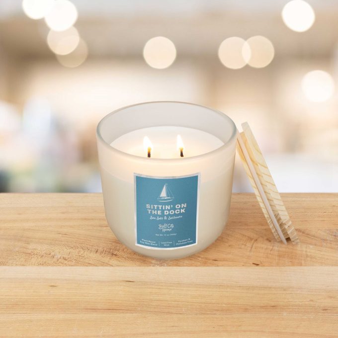 Sittin' On the Dock 2-Wick Candle