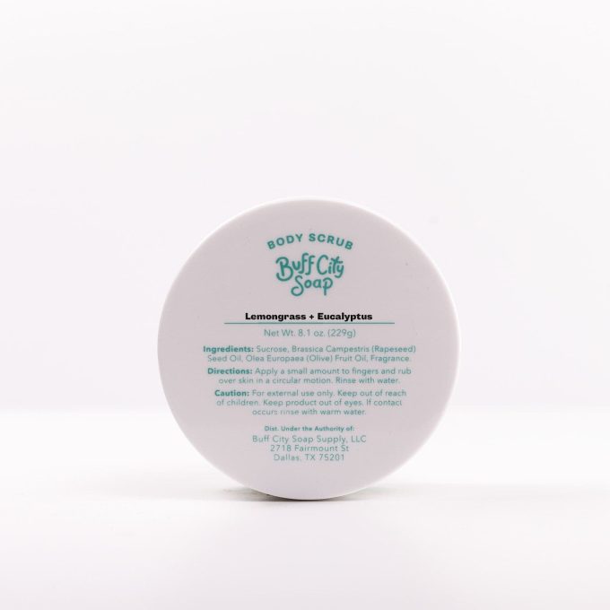 Lemongrass + Eucalyptus Body Scrub