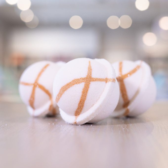 Oatmeal + Honey Bath Bomb