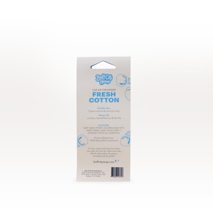 Fresh Cotton Car Air Freshener