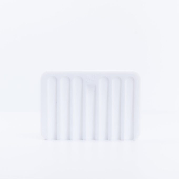 White Silicone Soap Dish