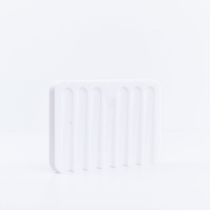 White Silicone Soap Dish