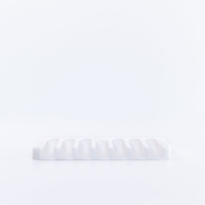 White Silicone Soap Dish
